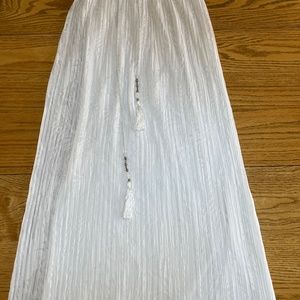 Beautiful white maxi skirt